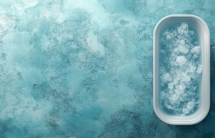 Tandis que l’un s’immerge dans l’eau glacée, l’autre échoue déjà sous la douche froide.